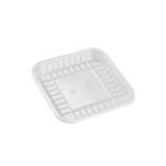 1S PET Clear Meat Tray 1000/cs