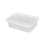 LRR 750ml Clear PP Container with Lid 250set/cs