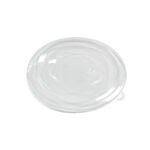 Clear PET Lid for KB750PACK300 Kraft Paper Salad Bowl 300/cs