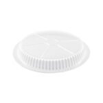 8" Clear Plastic Dome Lid for AR830 Foil Container 500/cs