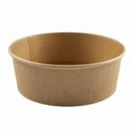 750ml Kraft Paper Salad Bowl (Fit PET750LPACK300) 300/cs