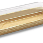 Kraft Paper Sushi Tray Combo 221*91*55mm 300sets/cs