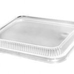 Half Size Clear Plastic Dome Lid for AR106/AR108 100/cs