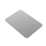 5x8" Foil/Paper Lid White 500/cs