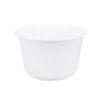 1750ml (60oz) White Plastic Bowl, fits PG178 lid - 300/cs